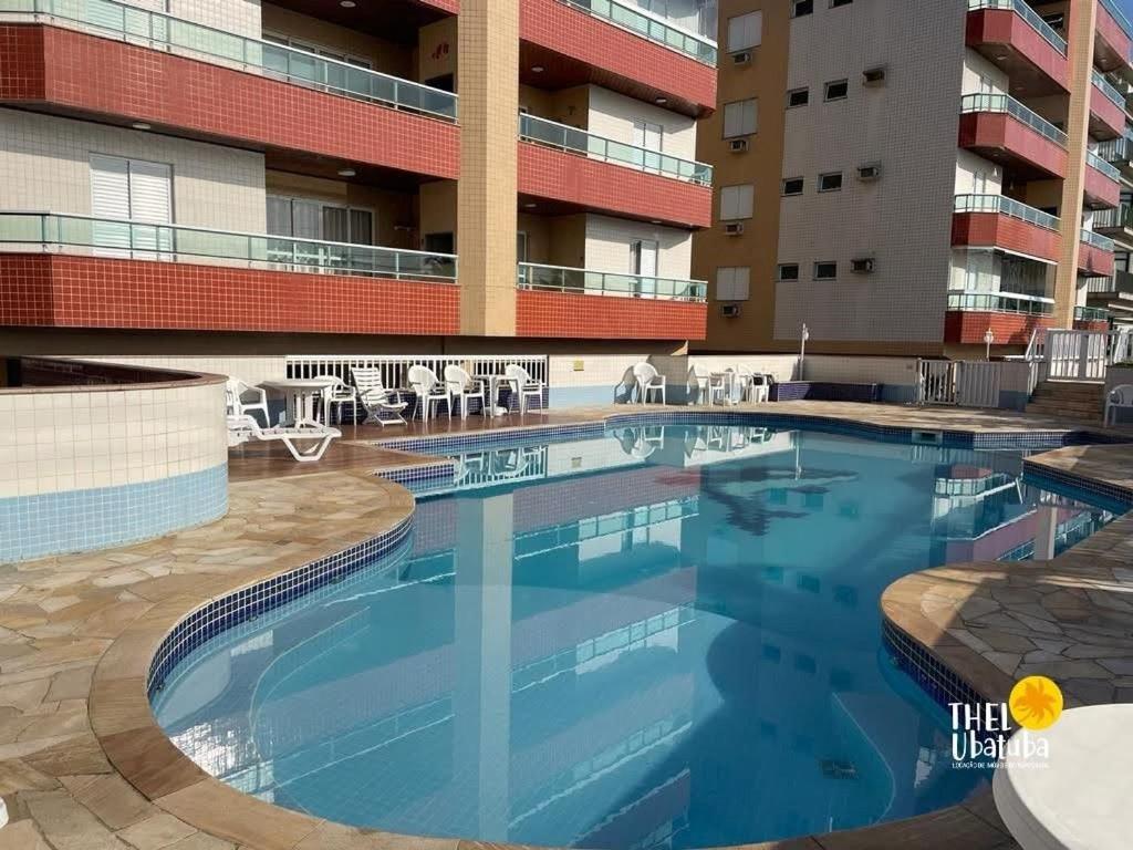 Thel Ubatuba - Apto 116/D, Costa Atlantica - Pe Na Areia ภายนอก รูปภาพ